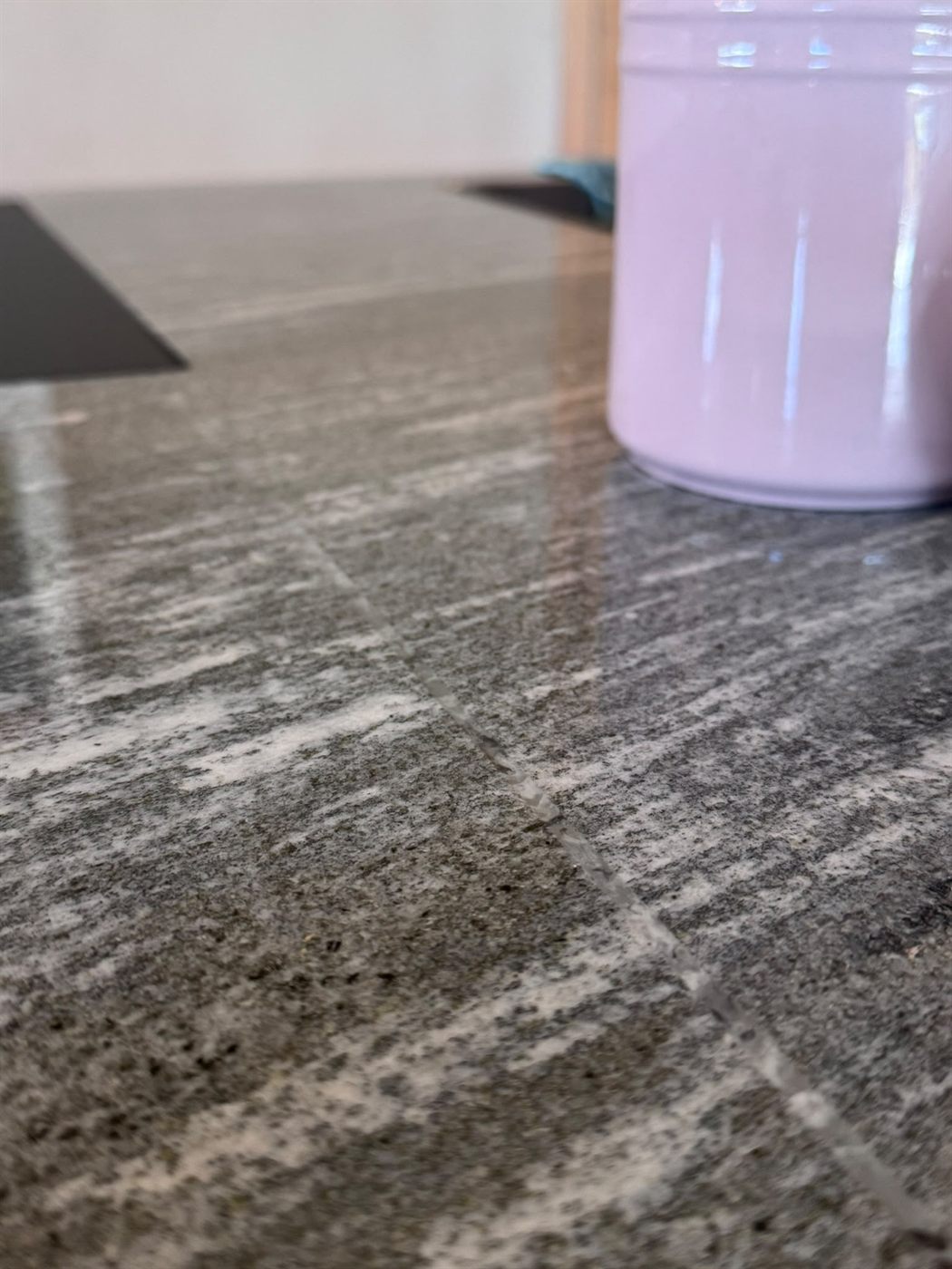 Granit-Struktur im Detail