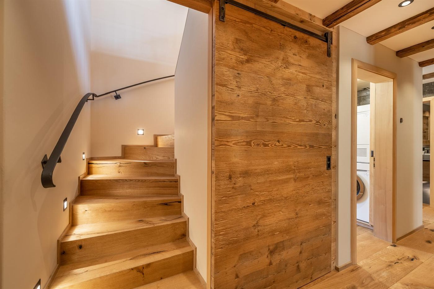 Altholztreppe im Detail